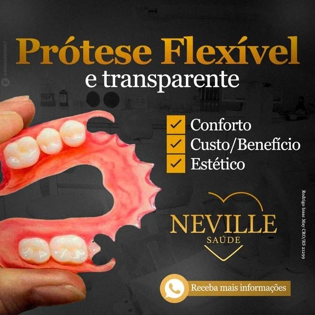 Criativo: Prótese flexível · Neville Saúde